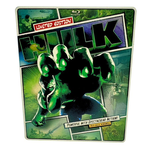 Hulk (Blu-ray) Steelbook Eric Bana Marvel Good Condition!!!