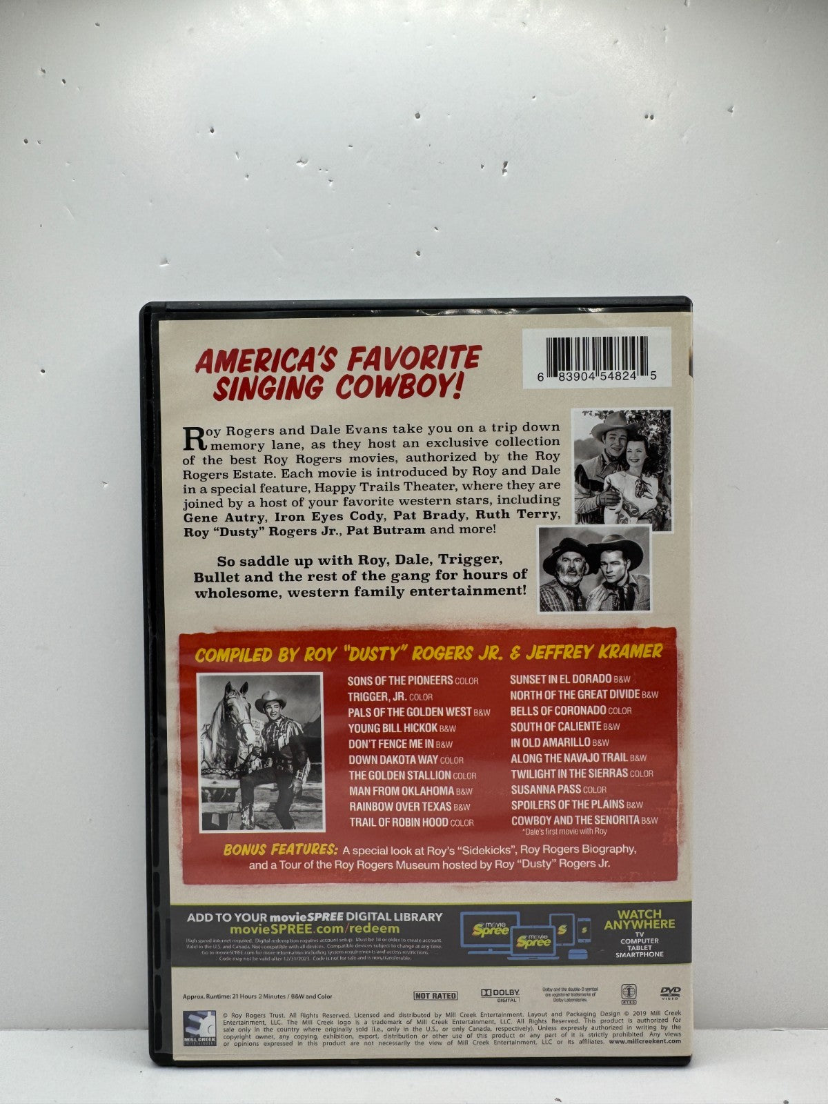 Roy Rogers Happy Trails Collection (DVD) Western
