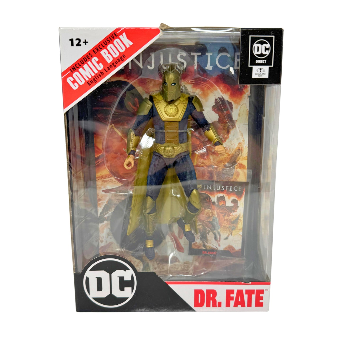 McFarlane DC Direct Page Punchers Injustice 2 Dr. Fate Action Figure