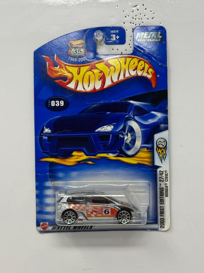 Hot Wheels 2003 First Editions Honda Civic JDM 1:64 Diecast