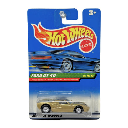 Hot Wheels Treasure Hunt Ford GT-40 Real Riders 1:64 Diecast