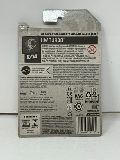 Hot Wheels HW Turbo LB Super Silhouette Nissan Silvia (S15) JDM 1:64 Diecast