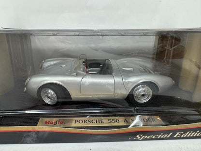 Maisto Porsche 550 A Spider Special Edition 1:18 Diecast