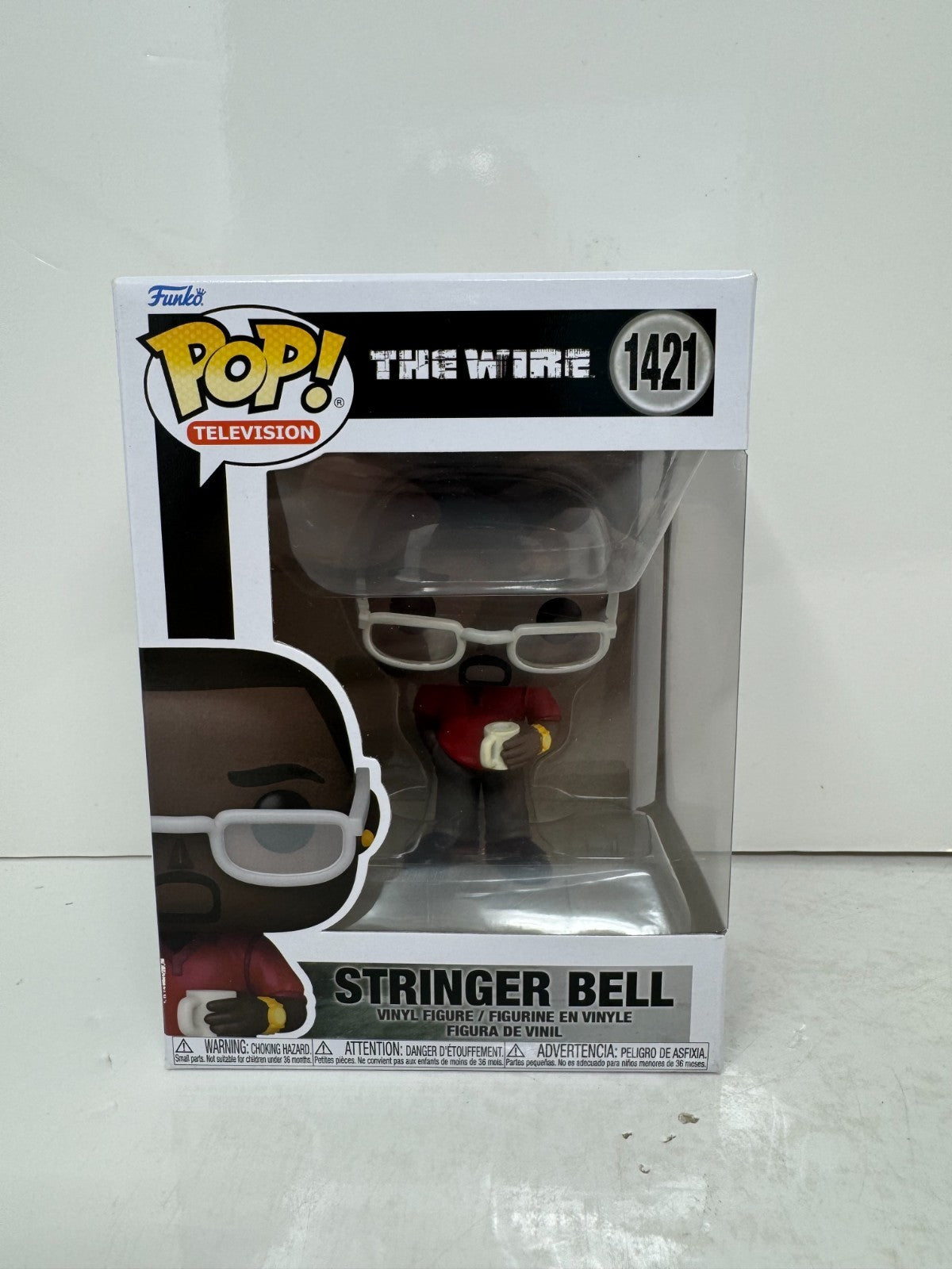 Funko Pop! Television The Wire Stringer Bell #1421 TV Vinyl Figure HBO Collector