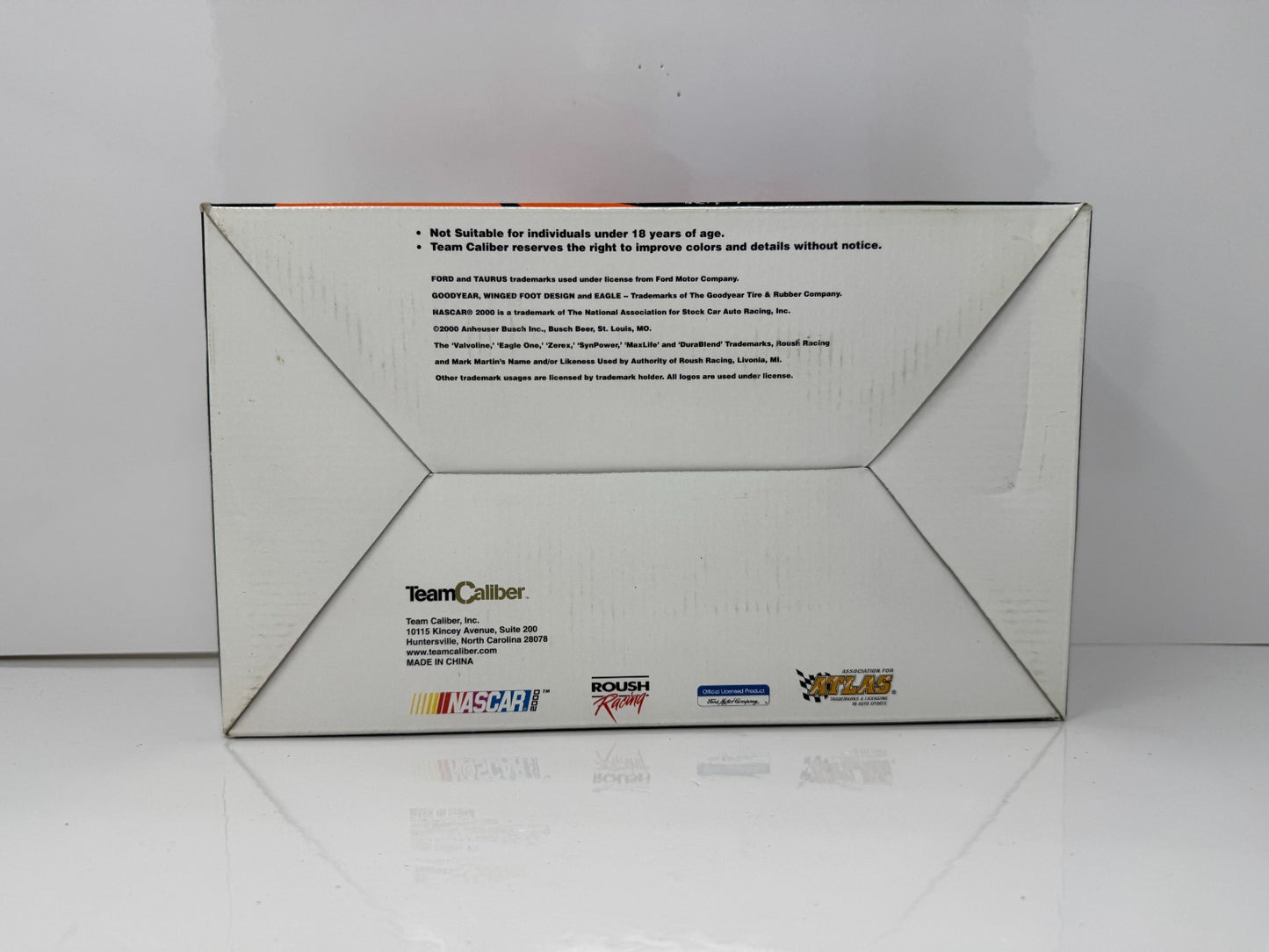 Team Caliber NASCAR Mark Martin #6 Eagle One 2000 Ford Taurus 1:24 Diecast