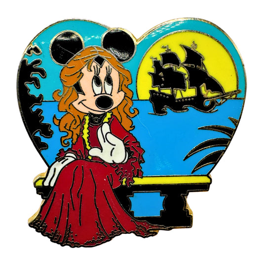 Disney Minnie Mouse Elizabeth Swann Pirates of the Caribbean Trading Pin DC2S1