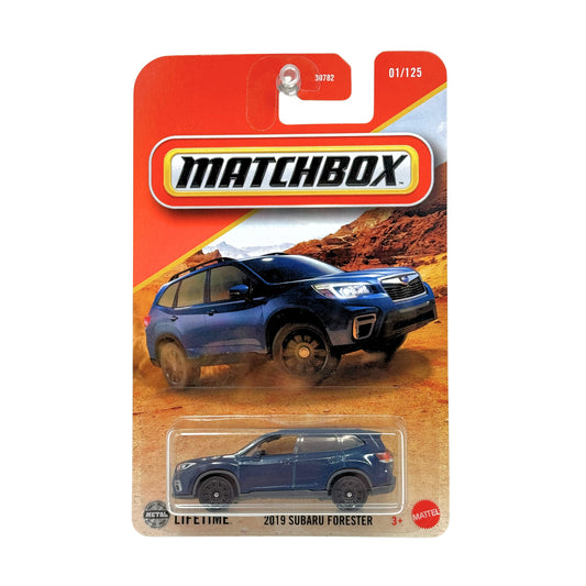 Matchbox 2019 Subaru Forester 1:64 Diecast Blue