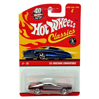 Hot Wheels Classics 1965 Mustang Convertible Series 4 Muscle Car 1:64 Diecast