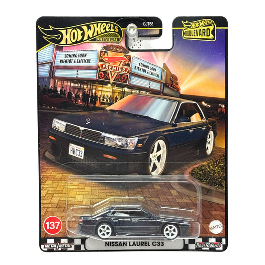 Hot Wheels Premium Boulevard #137 Nissan Laurel C33 1:64 Diecast