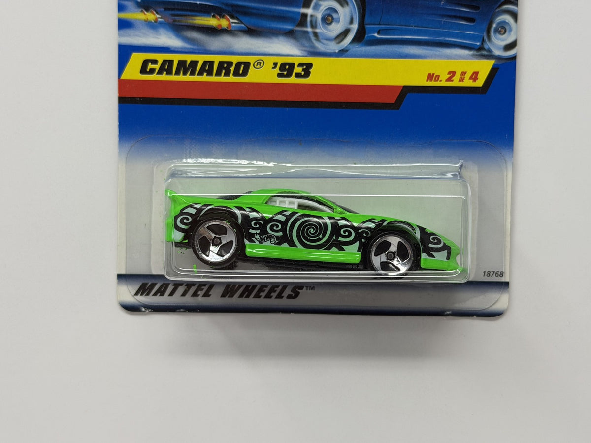 Hot Wheels 1993 Chevrolet Camaro 1:64 Diecast Green