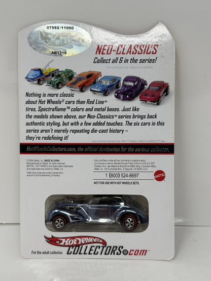Hot Wheels Neo-Classics Classic Cord Series 4 1:64 Diecast 7592/11000