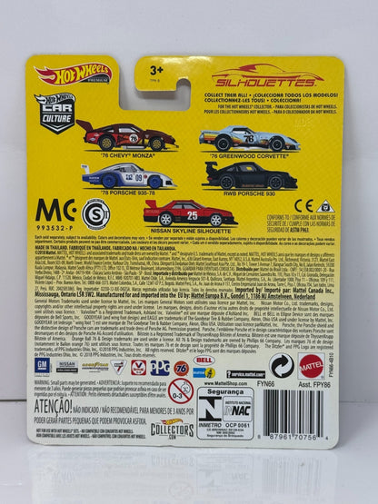 Hot Wheels Premium Silhouettes Nissan Skyline Silhouette 1:64 Diecast