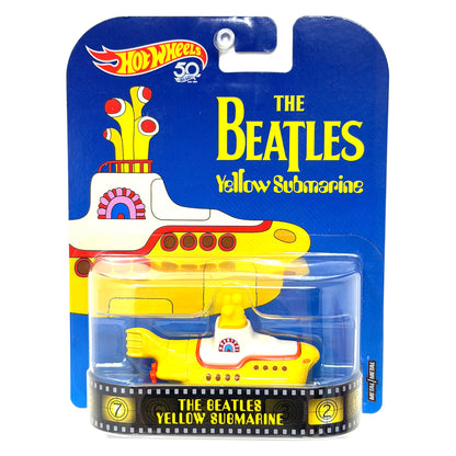 Hot Wheels Retro Entertainment The Beatles Yellow Submarine 1:64 Diecast