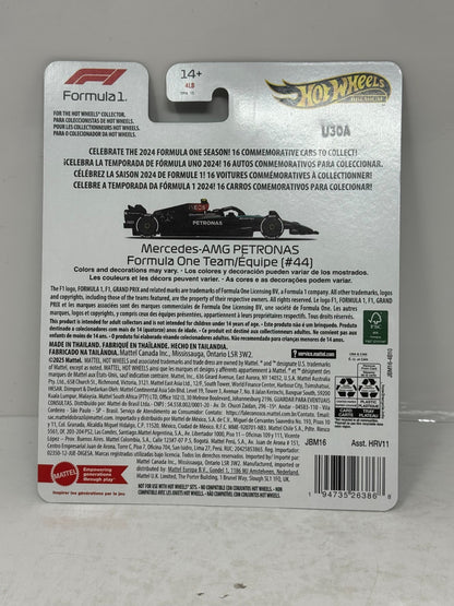 Hot Wheels Premium Formula 1 Mercedes-AMG Petronas F1 Team #44 1:64 Diecast