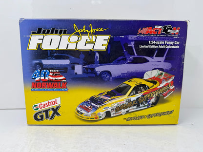 Action NHRA John Force 40th Anniv. Norwalk Raceway Park Castrol GTX 1:24 Diecast