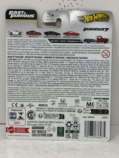 Hot Wheels Premium Fast & Furious 1967 Chevy C-10 Custom 1:64 Diecast