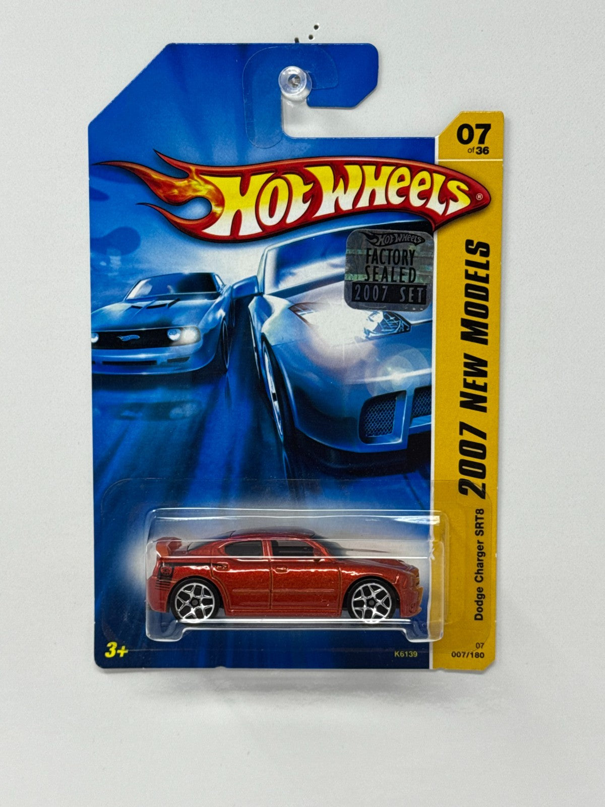 Hot Wheels 2007 New Models Dodge Charger SRT8 1:64 Diecast Factory Sealed