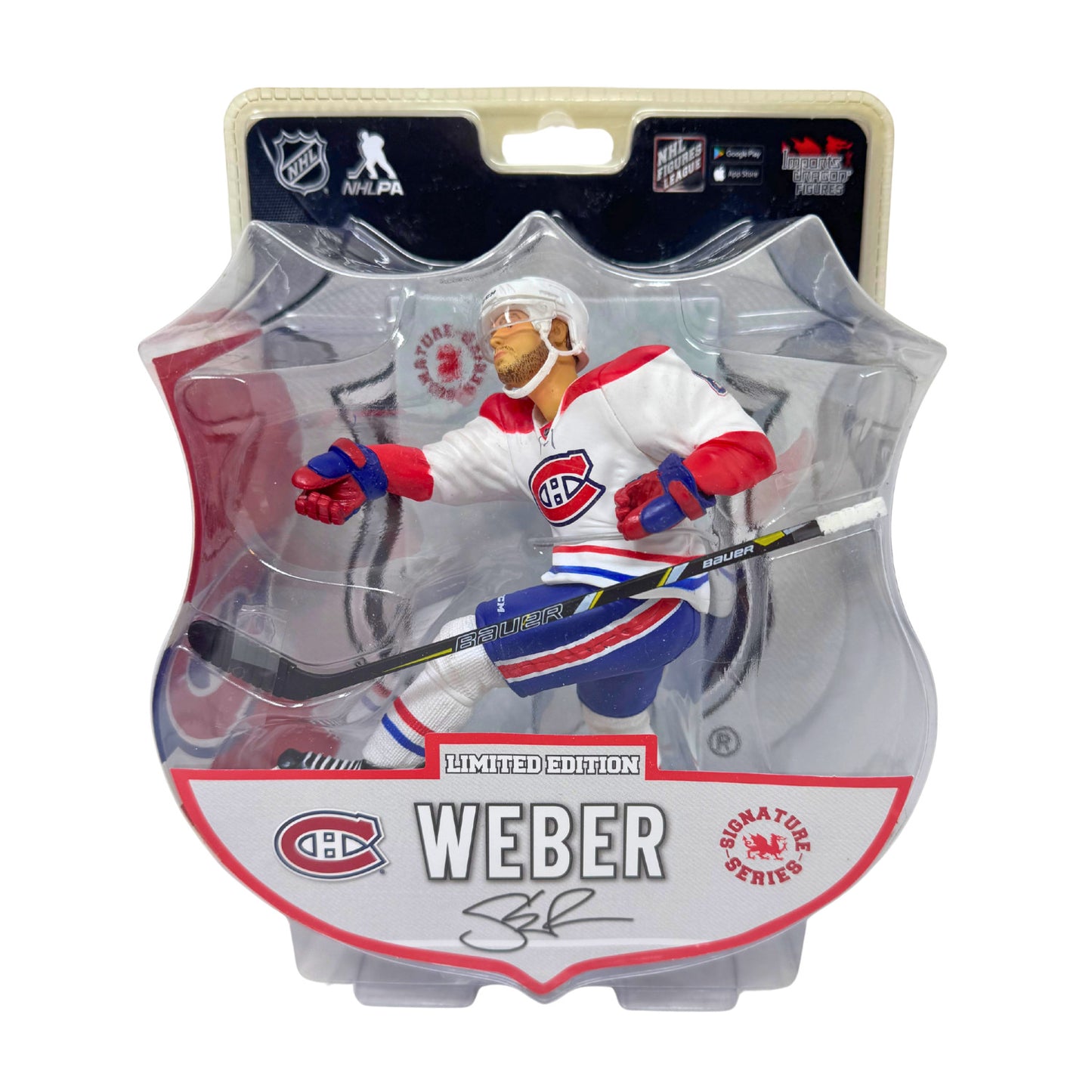 Imports Dragon NHL Shea Weber Montreal Canadiens Signature Series Figure