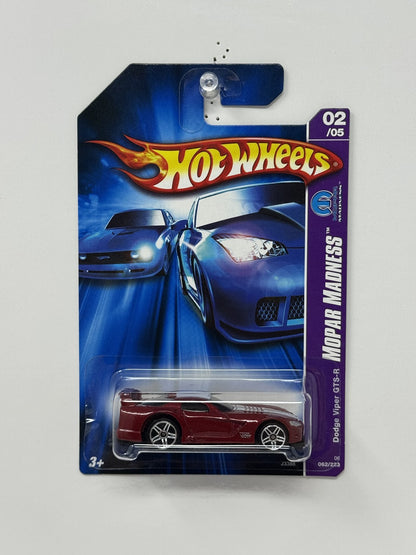 Hot Wheels Mopar Madness Dodge Viper GTS-R 1:64 Diecast Red