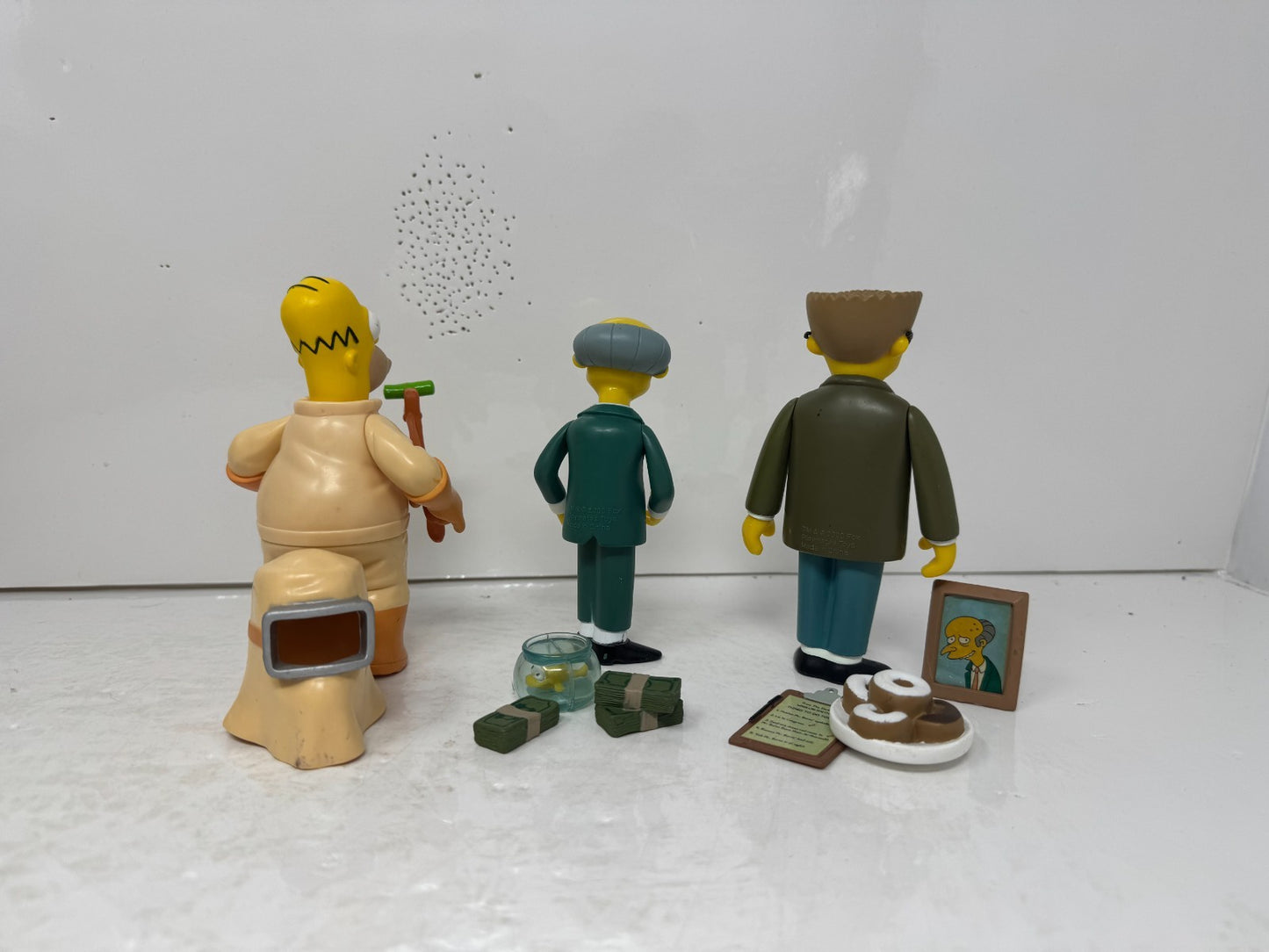 Simpsons World of Springfield Nuclear Power Plant Playmates Playset Diorama