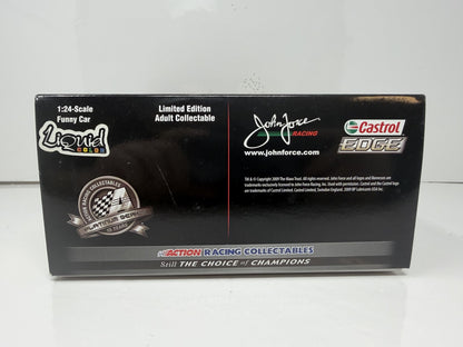 Action NHRA John Force Castrol Edge 2009 Mustang Liquid Color 1:24 Diecast