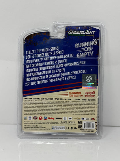 Greenlight Running On Empty 1980 Volkswagen Golf GTI STP 1:64 Diecast