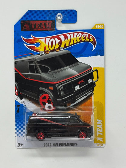 Hot Wheels Premiere A-Team Van 1:64 Diecast