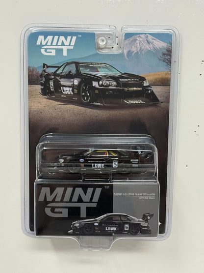 Mini GT Nissan LB-ER34 Super Silhouette Skyline 1:64 Diecast