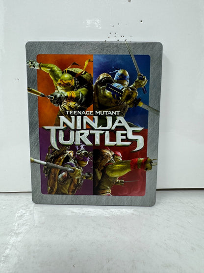 Teenage Mutant Ninja Turtles (Blu-ray) Steelbook Megan Fox Action Good Shape!!!