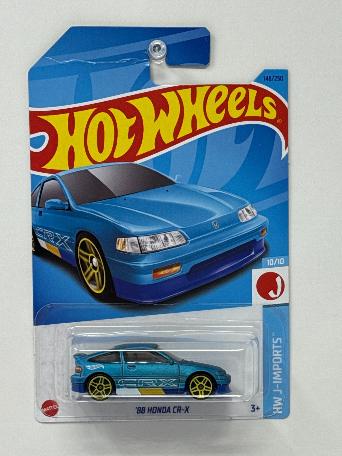 Hot Wheels J-Imports 1988 Honda CR-X 1:64 Diecast