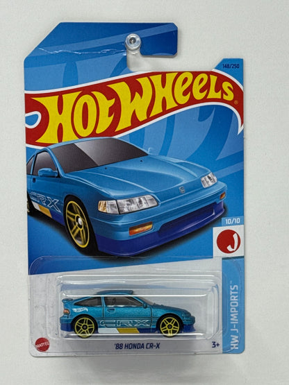 Hot Wheels J-Imports 1988 Honda CR-X 1:64 Diecast