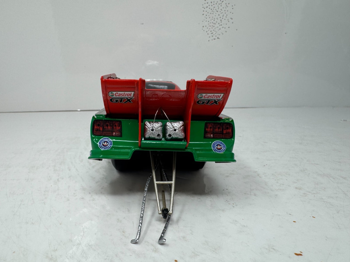 Motorsports Authentics NHRA #3 John Force Mustang Funny Car Chrome 1:24 Diecast