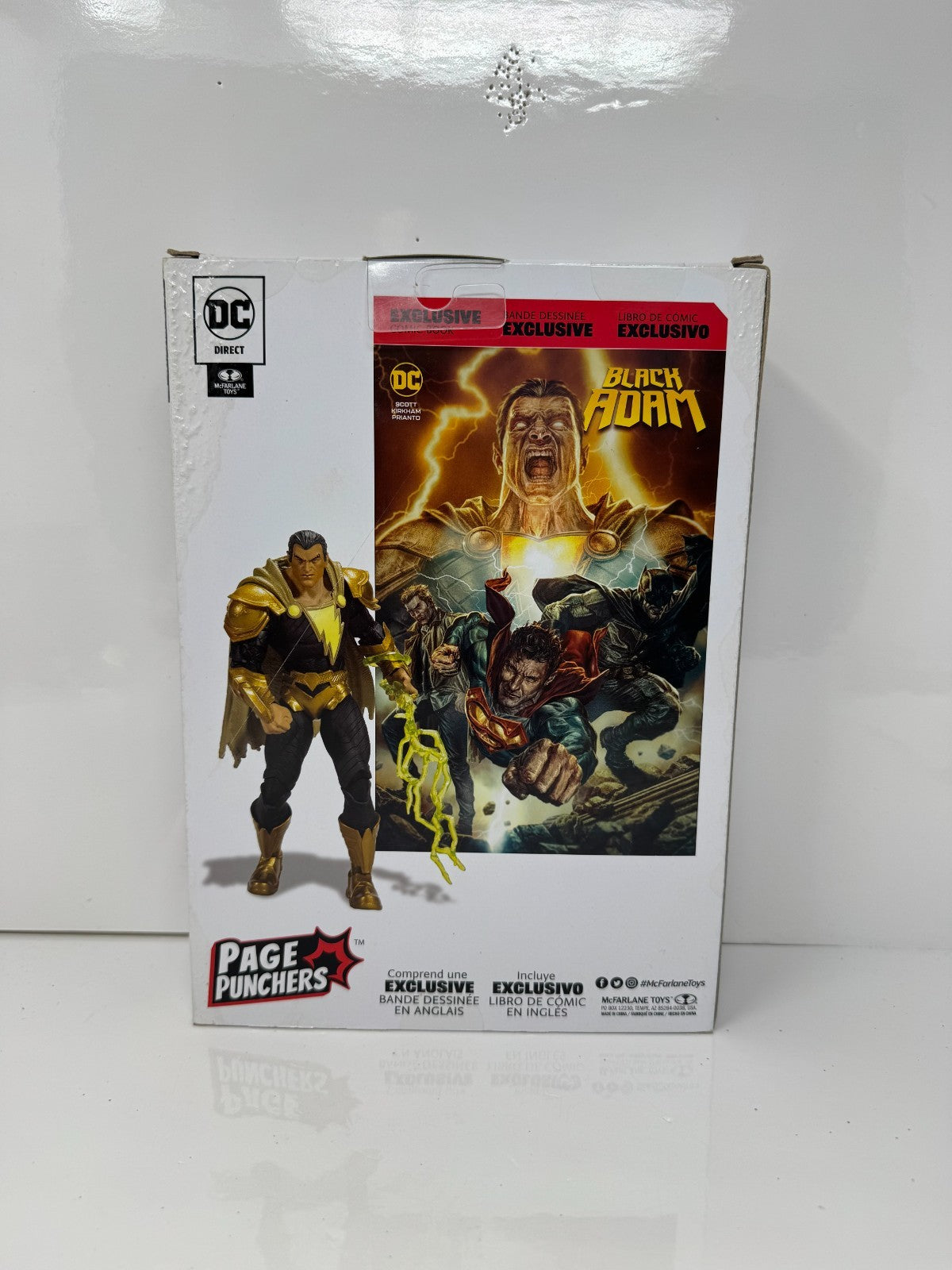 McFarlane DC Direct Page Punchers Black Adam Black Adam Action Figure
