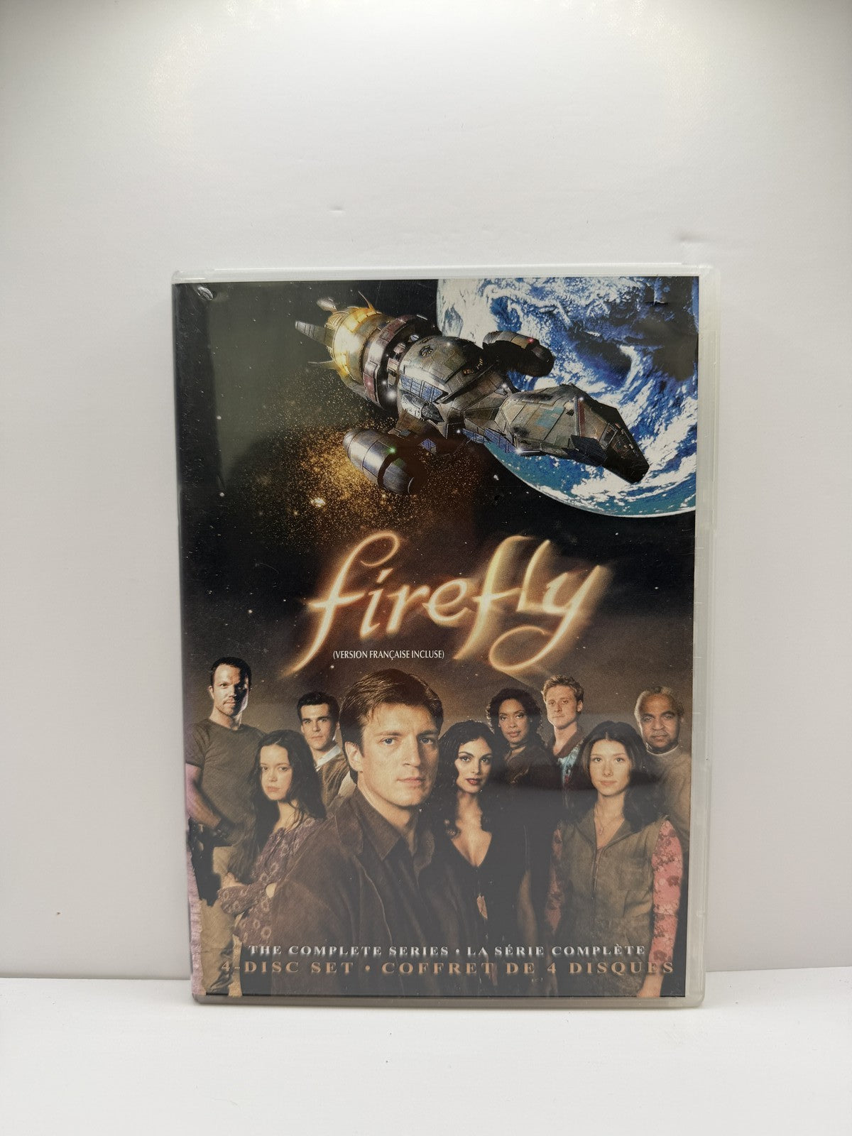 Firefly The Complete Series 4-Disc Set (DVD) Nathan Fillion Sci-Fi