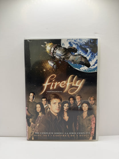 Firefly The Complete Series 4-Disc Set (DVD) Nathan Fillion Sci-Fi