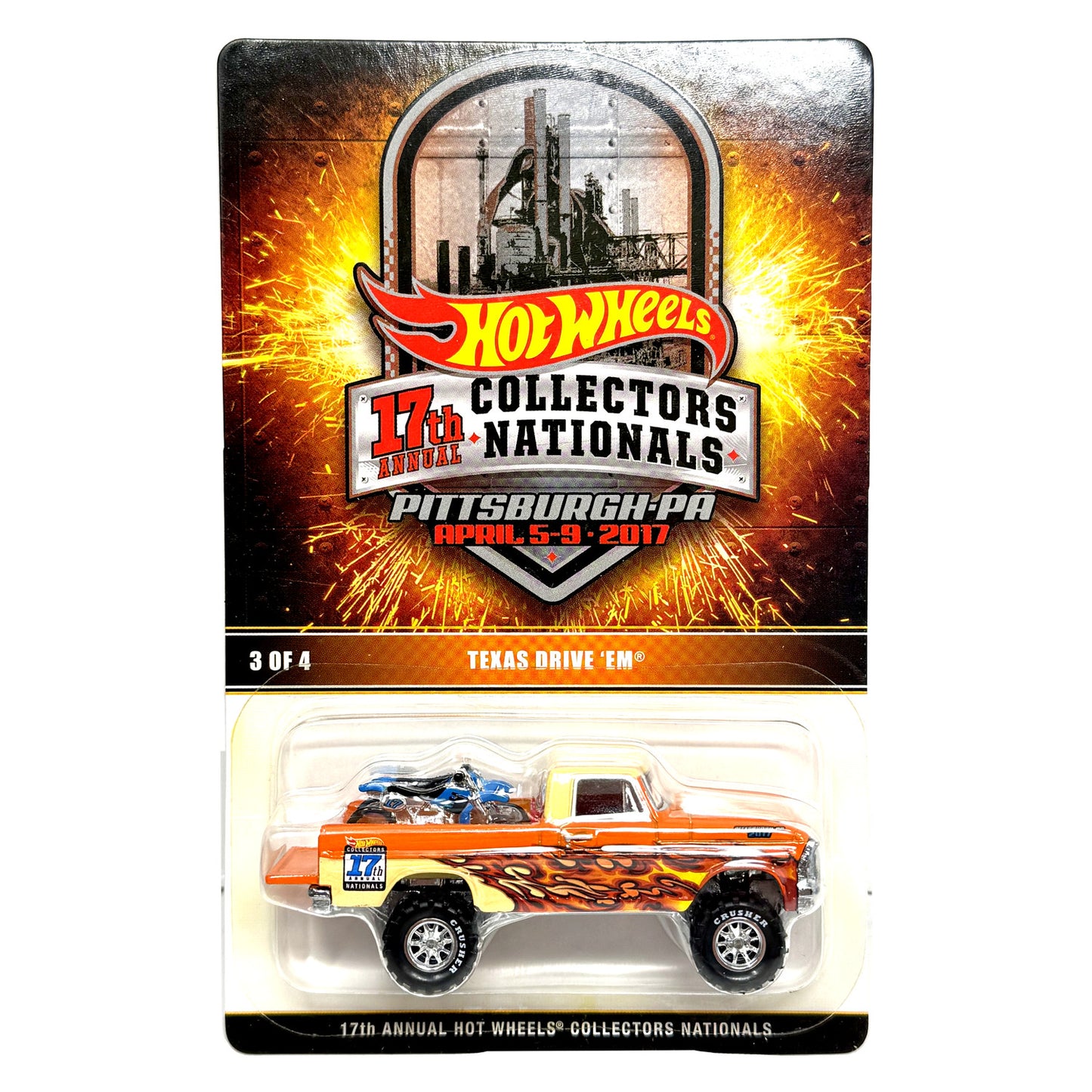 Hot Wheels 2017 Collectors Nationals Texas Drive 'Em 1:64 Diecast