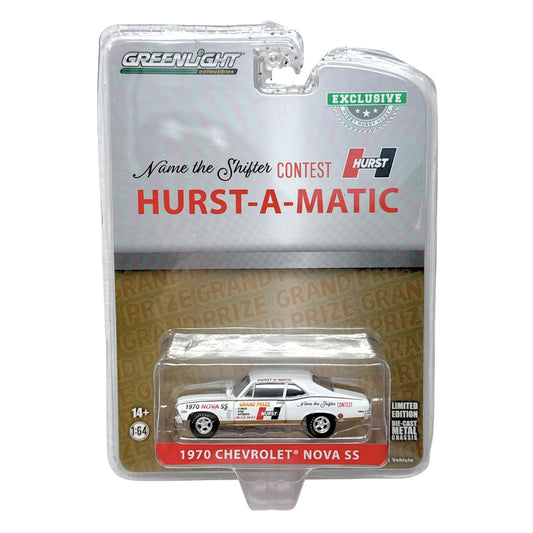 Greenlight Hurst 1970 Chevrolet Nova SS 1:64 Diecast
