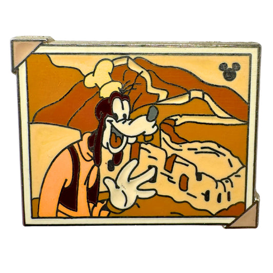 DLR Disney Goofy Great Wall of China World Snapshots Trading Pin DC2S8