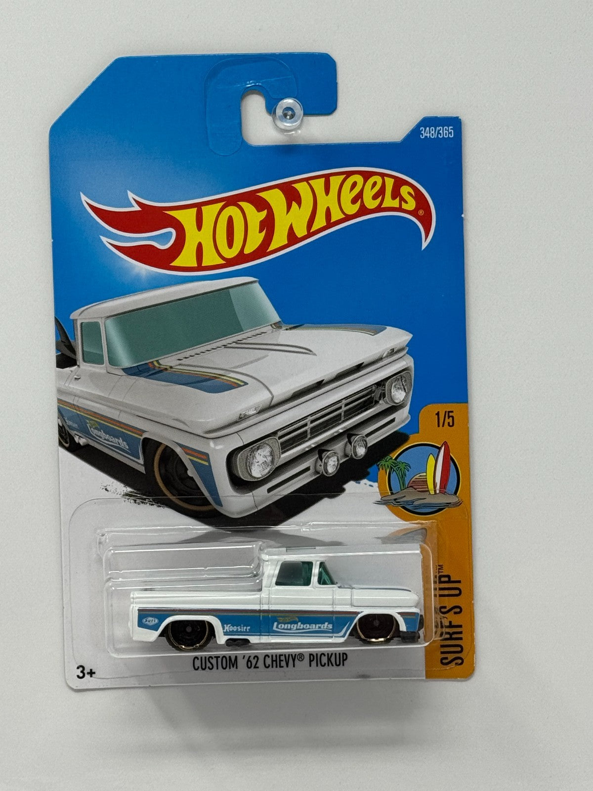Hot Wheels Surf's Up Custom 1962 Chevy Pickup 1:64 Diecast