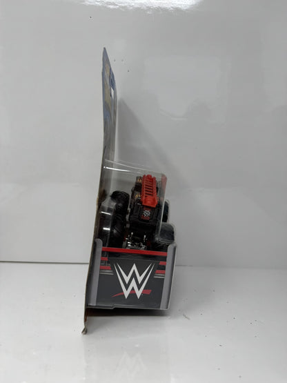 Hot Wheels Monster Trucks WWE Seth Rollins 1:64 Diecast Black and Red