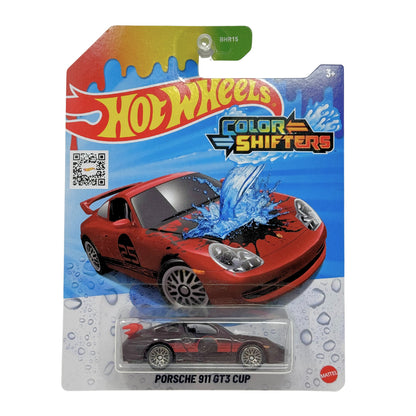 Hot Wheels Color Shifters Porsche 911 GT3 Cup 1:64 Diecast