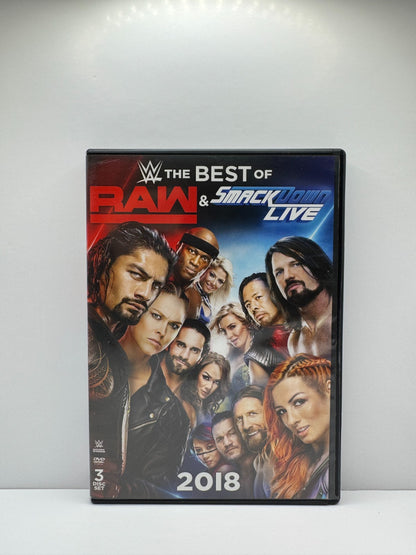 WWE: Best of RAW and SmackDown 2018 (DVD) WWE Wrestling