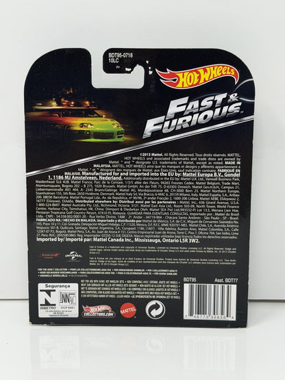 Hot Wheels Retro Entertainment Fast & Furious 1970 Dodge Charger RT 1:64 Diecast