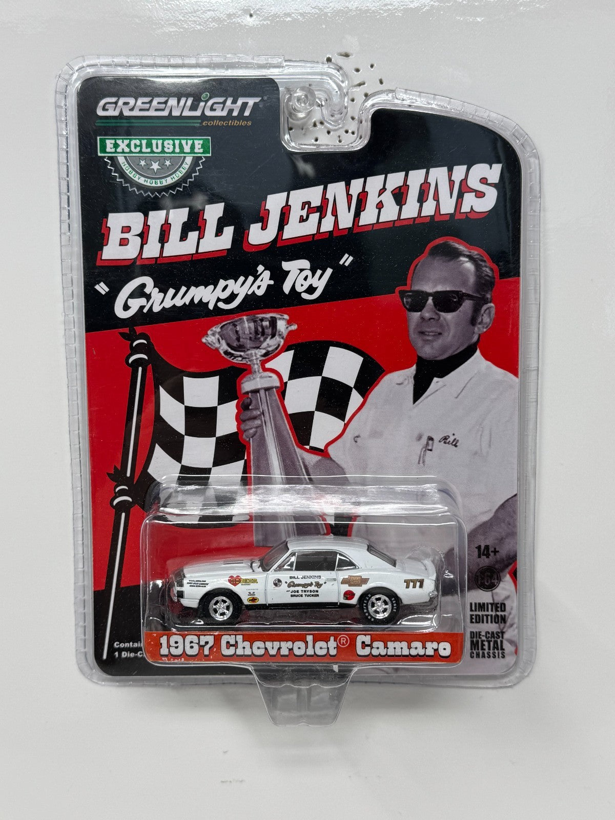 Greenlight 1967 Chevrolet Camaro Bill Jenkins Grumpy's Toy 1:64 Diecast