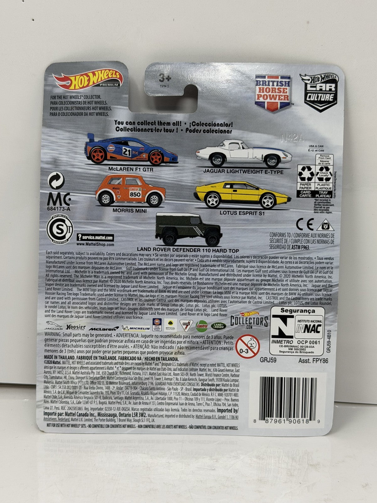 Hot Wheels Premium British Horse Power Morris Mini 1:64 Diecast