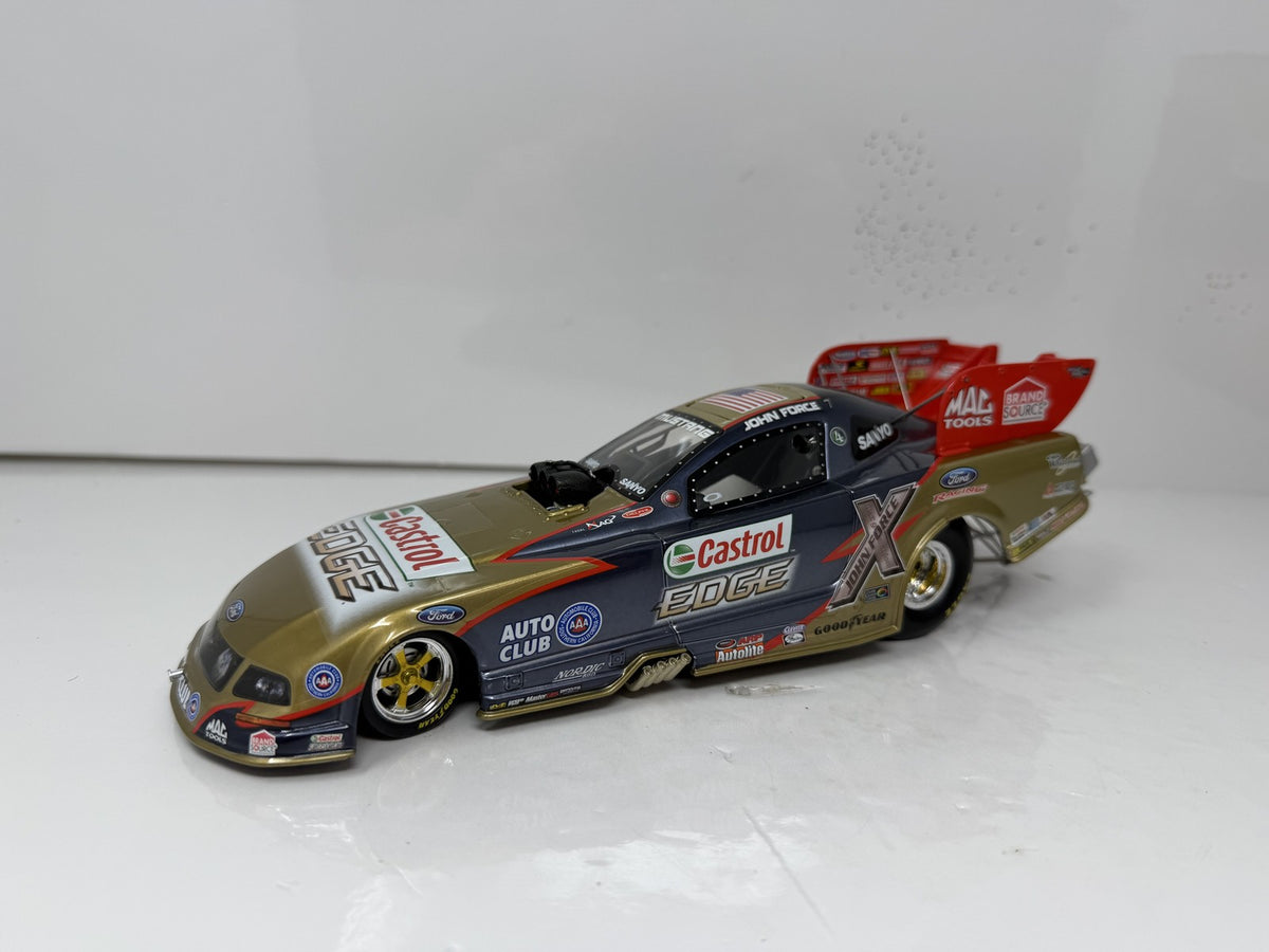 Action NHRA John Force Castrol Edge 2009 Mustang Liquid Color 1:24 Diecast