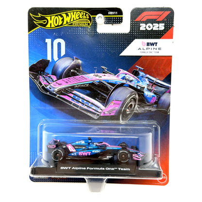 Hot Wheels Premium Formula 1 BWT Alpine Team #10 1:64 Diecast
