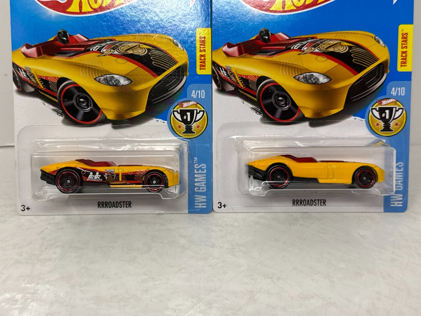 Hot Wheels HW Games RRRoadster 1:64 Diecast TAMPO ERROR MISSING DECAL