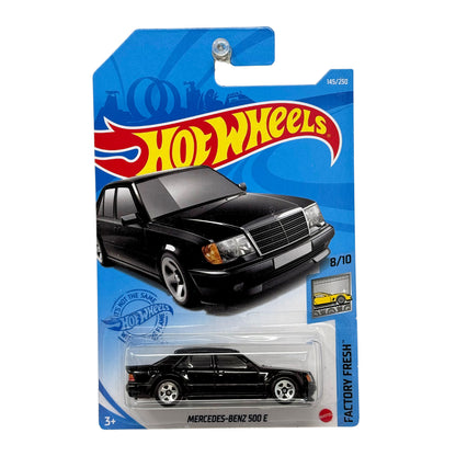 Hot Wheels Factory Fresh Mercedes-Benz 500 E 1:64 Diecast Black