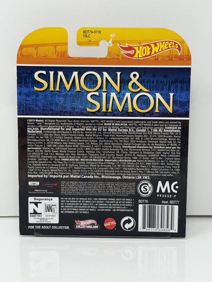 Hot Wheels Retro Entertainment Simon &amp; Simon 1980 Dodge Power Wagon 1:64 Diecast